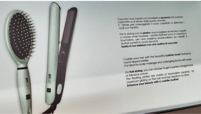 LaborPro MyGift | Piastra e Spazzola per Capelli